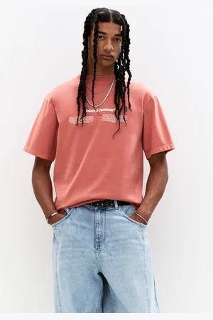 Pull&Bear T-Shirt Imprimé Fruits Inscription