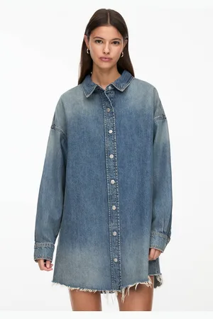 Pull&Bear Robe Chemisier Jean