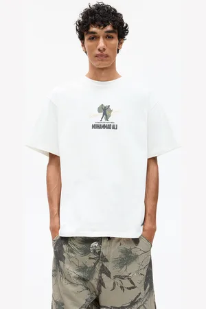 Pull&Bear T-Shirt Blanc Muhammad Ali