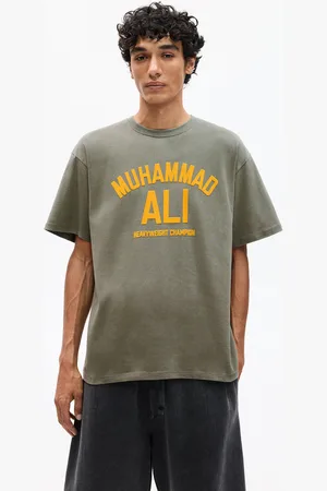 Pull&Bear T-Shirt Vert Muhammad Ali