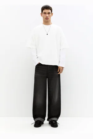 Pull&Bear Jean Baggy Loose Selvedge
