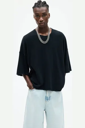 Pull&Bear T-Shirt Boxy Stwd Manches Courtes