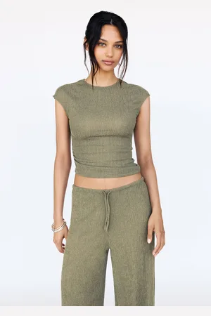 Pull&Bear Top Froissé