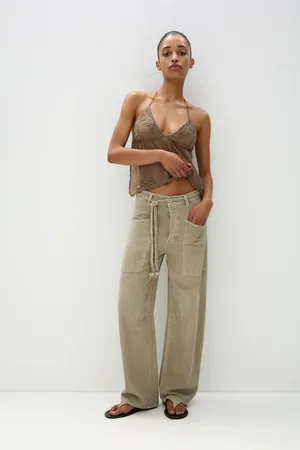 Pull&Bear Pantalon Baggy Avec Cordon