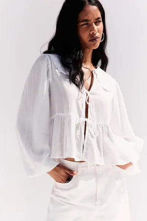 Pull&Bear Blouse Rustique Nœuds