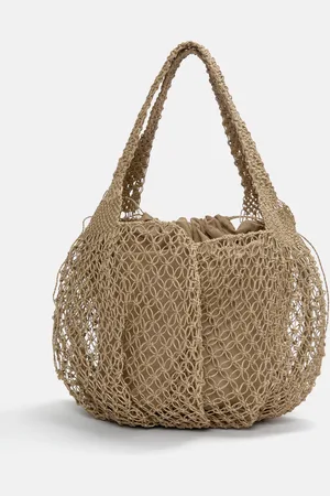 Pull&Bear Maxi Sac Cabas Jute