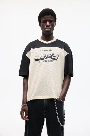 Pull&Bear T-Shirt De Football Stwd En Mesh