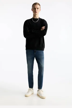 Pull&Bear Jean Carrot Fit Effet Délavé