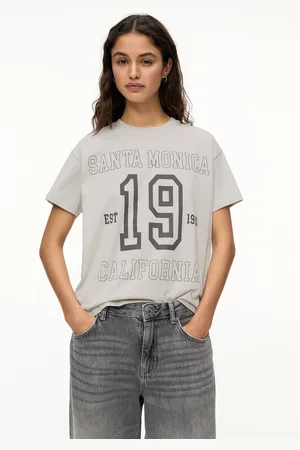 Pull&Bear T-Shirt Imprimé Universitaire Santa Monica
