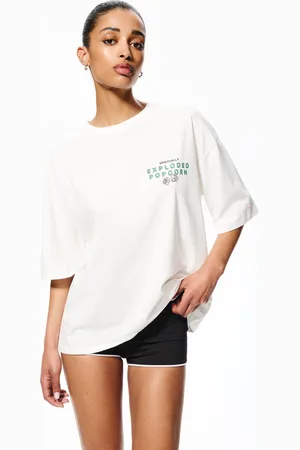 Pull&Bear T-Shirt Imprimé Pop-Corn