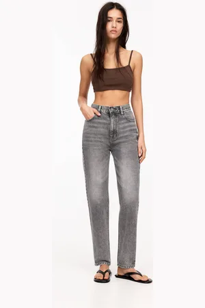 Pull&Bear Jean Mom Fit Taille Haute