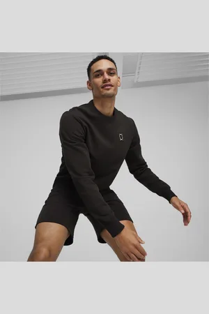 PUMA Sweat à col ras du cou de basketball Pivot Homme