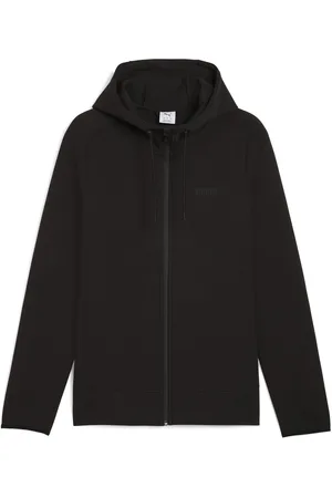PUMA Hoodie zippé en tissu Spacer Homme