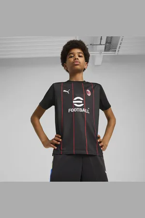 PUMA Maillot d’avant-match AC Milan Enfant et Adolescent