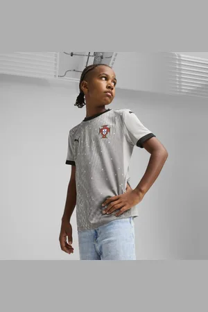 PUMA Maillot de gardien de but à manches courtes Portugal 2025 Enfant et Adolescent
