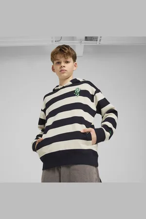 PUMA Hoodie avec motif SUPER Enfant et Adolescent