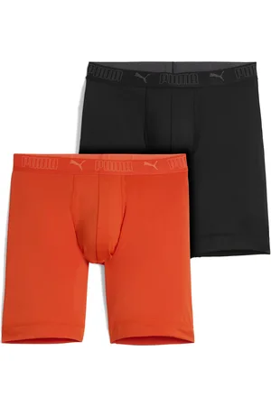 PUMA Boxer long en microfibre Homme (lot de 2)
