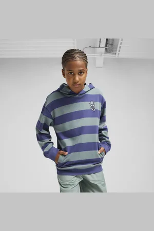PUMA Hoodie avec motif SUPER Enfant et Adolescent