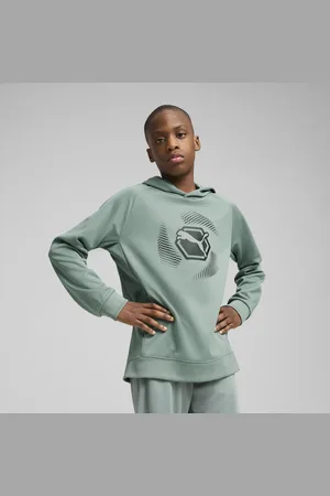 PUMA Hoodie en poly avec motif Active Sports Enfant et Adolescent