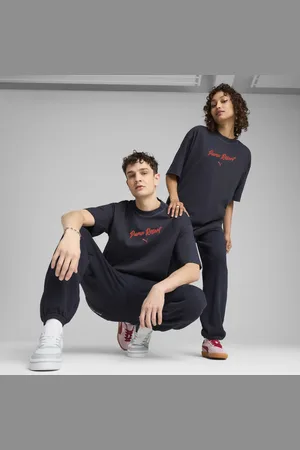 PUMA T-shirt oversize à motif PREMIUM ESS Unisexe