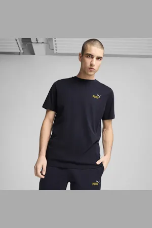 PUMA T-shirt à petit logo N° 1 bicolore Essentials Homme