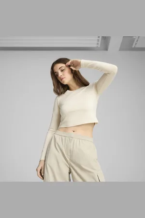 PUMA T-shirt court à manches longues WARDROBE ESS Femme