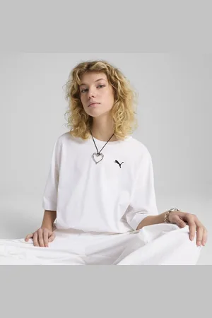 PUMA T-shirt court oversize WARDROBE ESS Femme