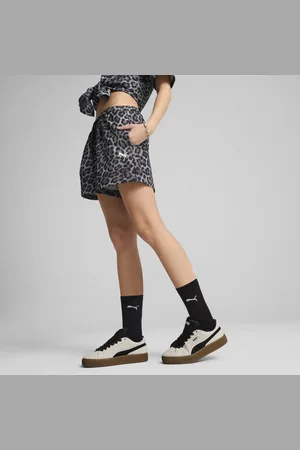 PUMA Short trapèze 3" tissé à motif intégral LEO LUXE Femme