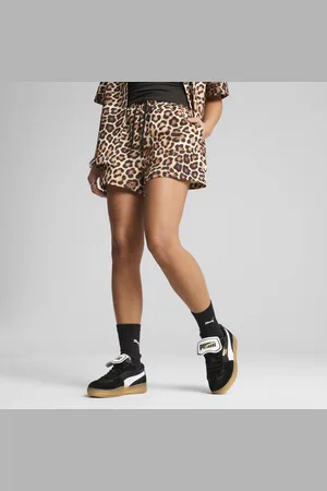 PUMA Short trapèze 3" tissé à motif intégral LEO LUXE Femme