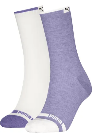PUMA Chaussettes côtelées classiques Femme (lot de 2)