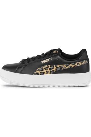 PUMA Baskets Léopard Lily Platform Femme
