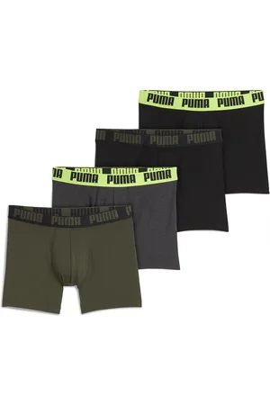 PUMA Lot de 4 boxers Homme