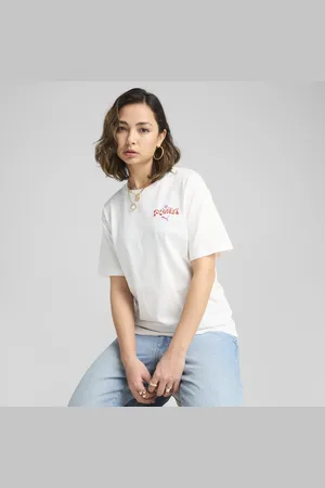 PUMA T-shirt décontracté à motif ESS FLORAL PACK Femme