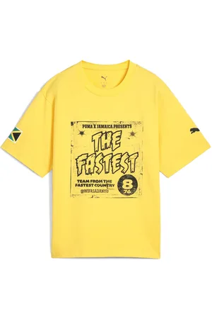PUMA T-shirt en coton x JAMAICA Village Wear Femme