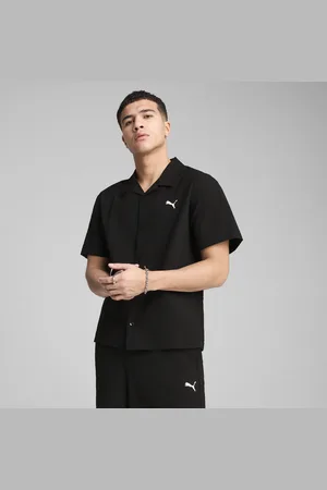 PUMA Chemise décontractée en seersucker WARDROBE ESS Homme