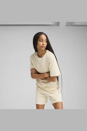 PUMA T-shirt structuré décontracté ESS ELEVATED Femme