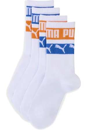 PUMA Lot de 2 paires de chaussettes classiques Enfant et Adolescent