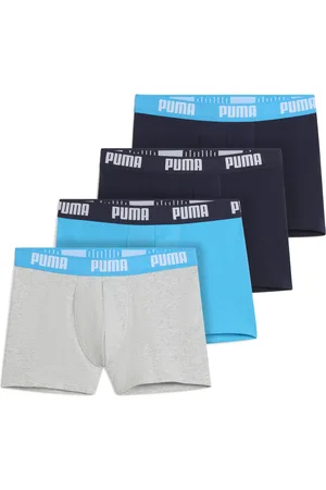 PUMA Lot de 4 boxers à logo Homme