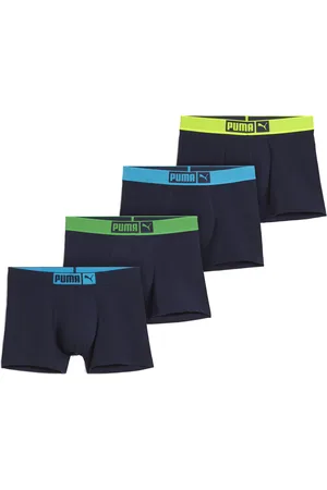 PUMA Lot de 4 boxers à logo Homme