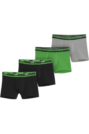 PUMA Lot de 4 boxers à logo Homme