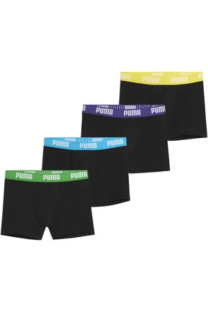 PUMA Lot de 4 boxers à logo Homme