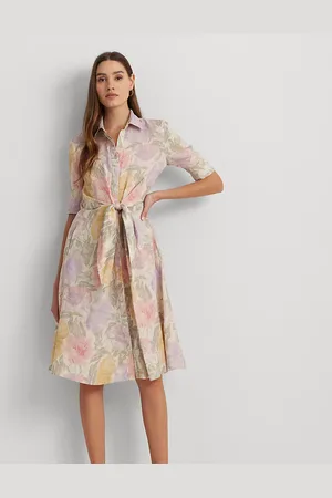 Robe chemise ralph online lauren femme