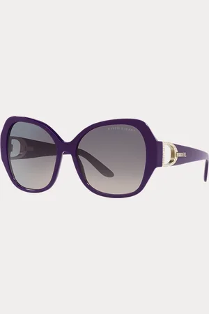Ralph Lauren Lunettes de soleil pavées Stirrup