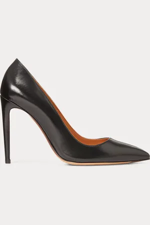 Ralph Lauren Escarpins Celia en vachette