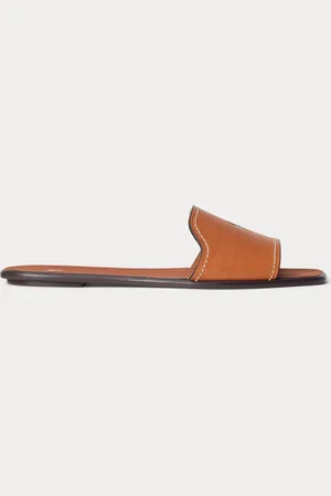 Ralph Lauren Claquettes en vachette