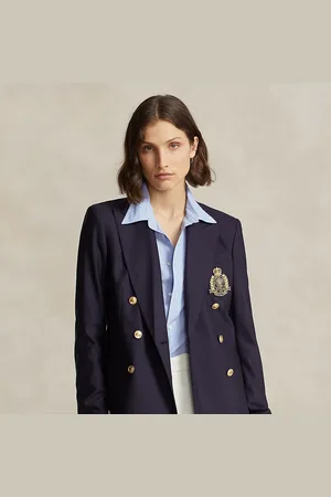 Ralph Lauren Blazer croisé à écusson