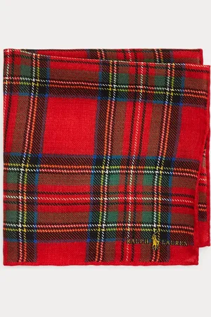 Ralph Lauren Pochette en laine écossaise