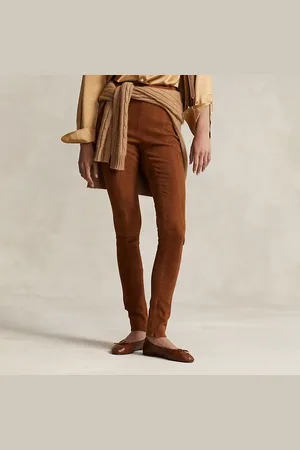Ralph Lauren Pantalon en agneau velours