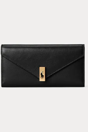 Ralph Lauren Portefeuille Polo ID en cuir