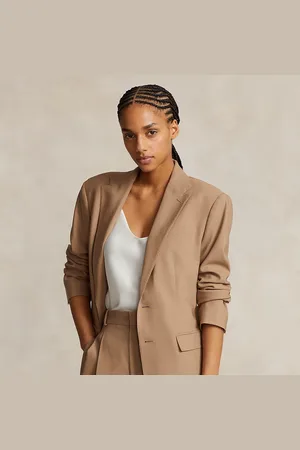 Ralph Lauren Blazer en laine mélangée stretch